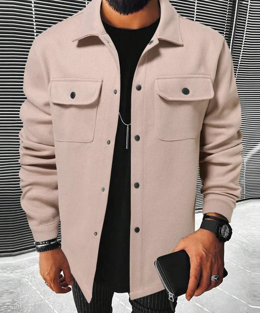 Variant image for Heren Shirt Casual Warm Katoen Moderne Snit-10