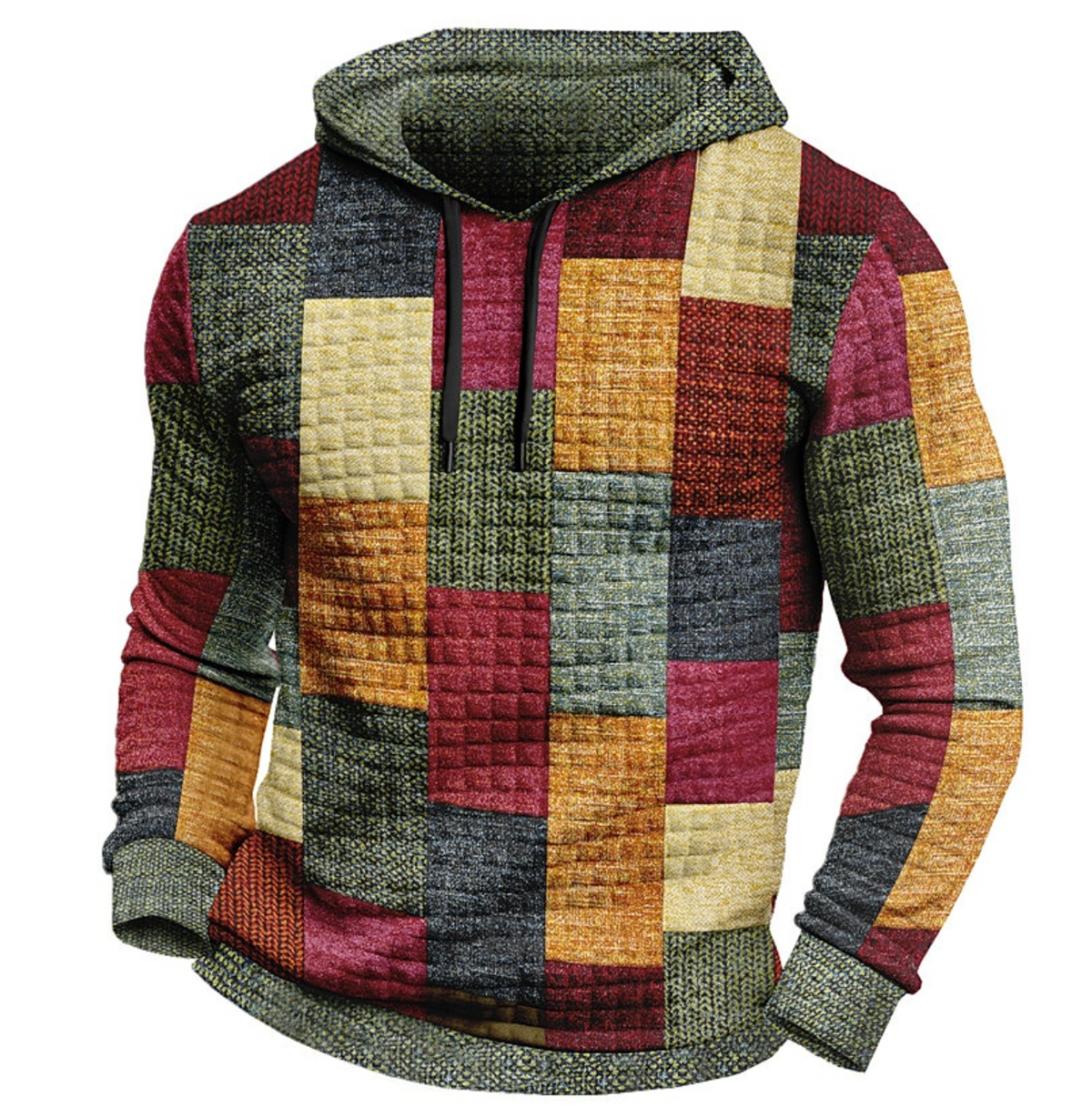 Heren Hoodie Luxe Italiaans Katoen Moderne Pasvorm Comfortabel-1
