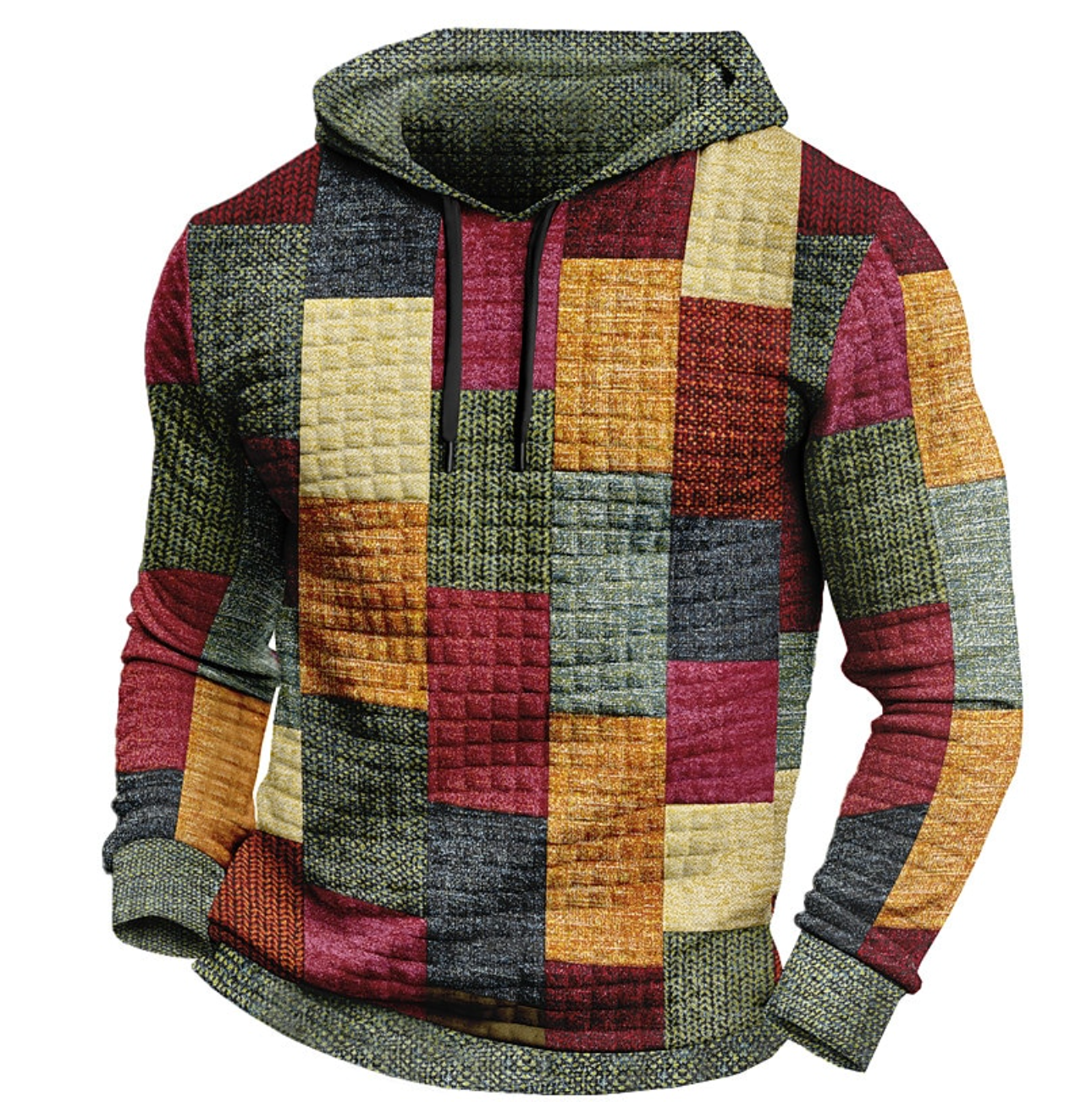Heren Hoodie Luxe Italiaans Katoen Moderne Pasvorm Comfortabel-1