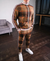 Heren Casual Set Lange Mouwen Polyestermix Met Opstaande Kraag 4