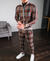 Heren Casual Set Lange Mouwen Polyestermix Met Opstaande Kraag 5