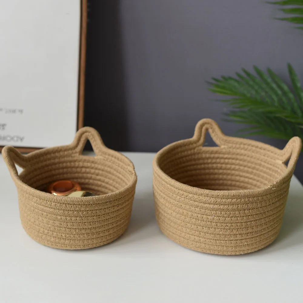 Bureau-organizer voor kattenliefhebbers met schattige kattenoren 2
