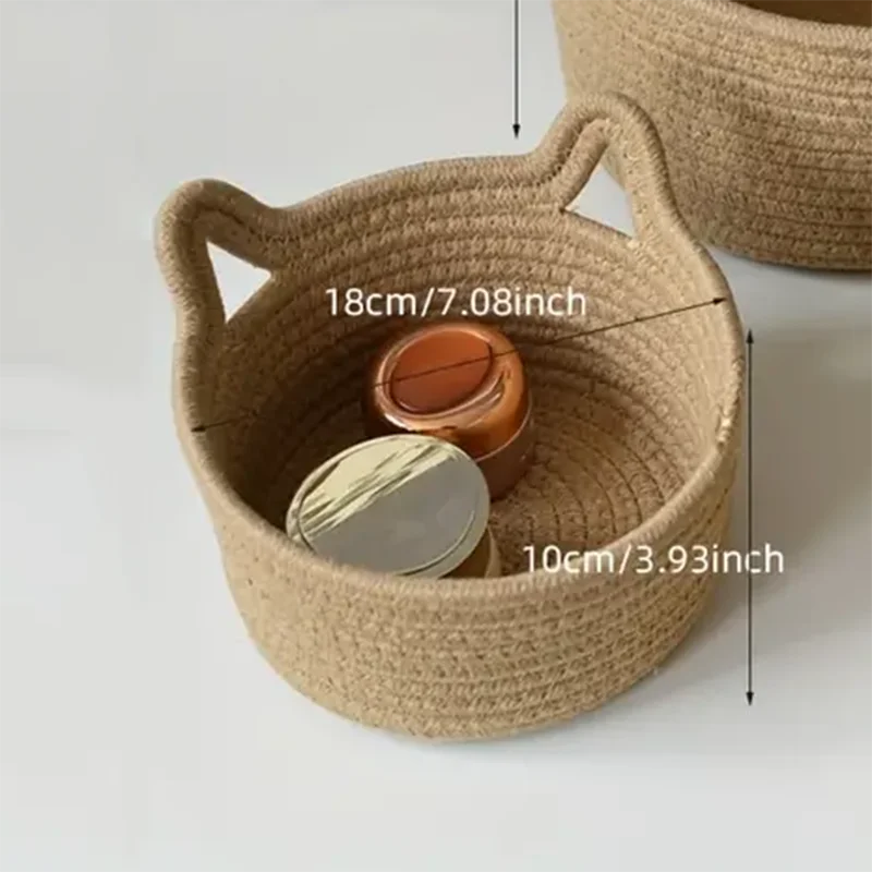 Bureau-organizer voor kattenliefhebbers met schattige kattenoren 4
