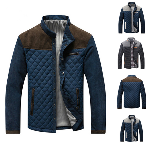 Heren Jas Winter Stijlvol Warm Heat-Tech Materiaal 3