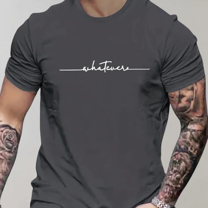 Variant image for Heren T-shirt Casual Ronde Halslijn 100% Katoen-17