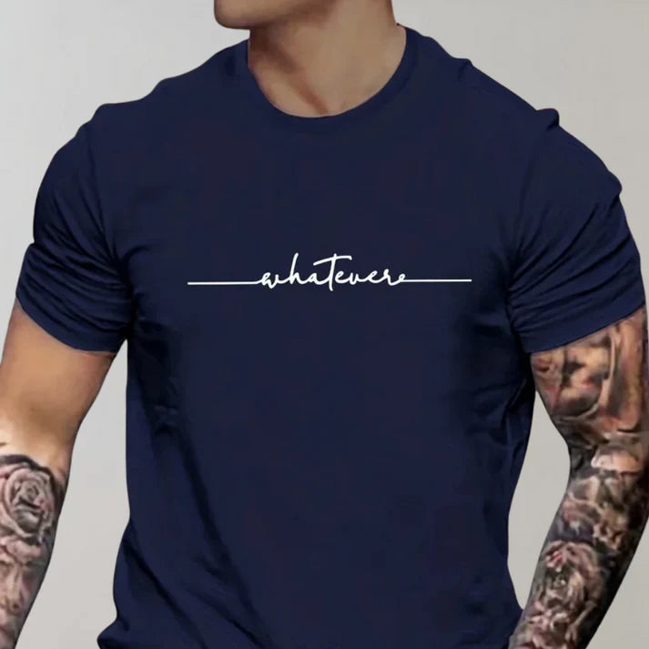 Variant image for Heren T-shirt Casual Ronde Halslijn 100% Katoen-25