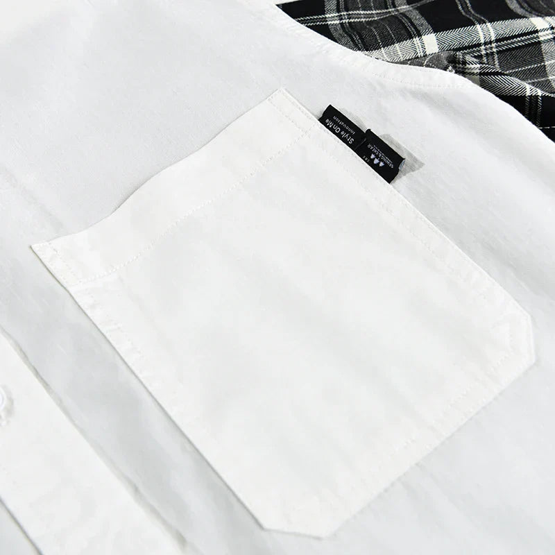 Heren Overhemd Casual Stijlvol Katoen 6