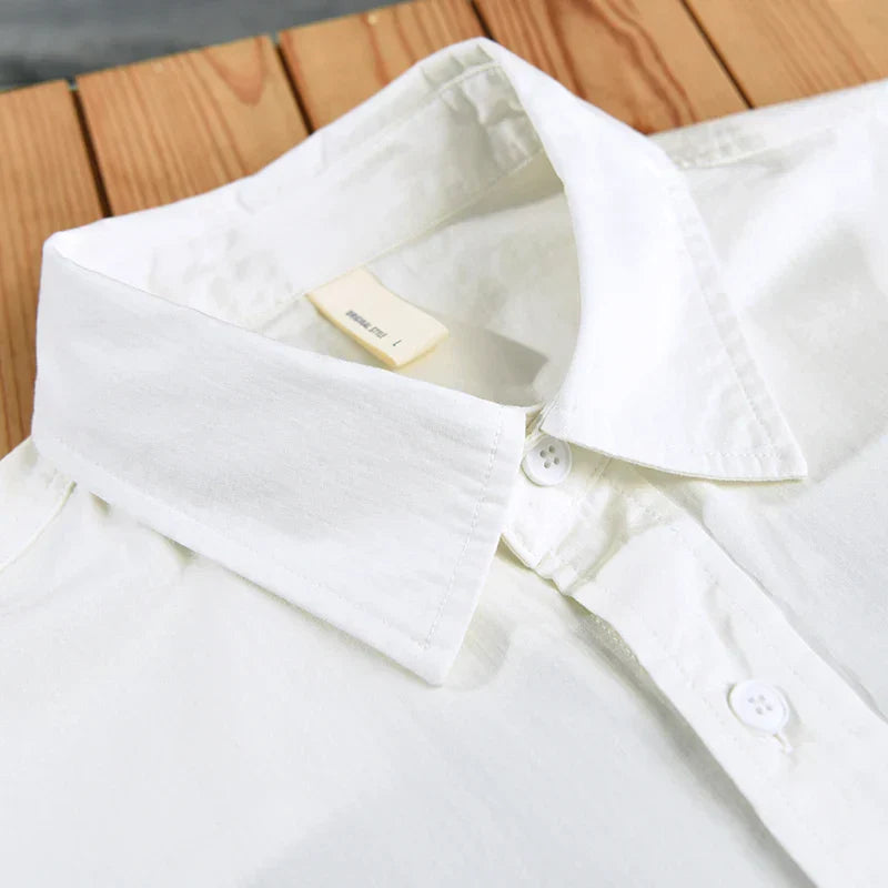 Heren Overhemd Casual Stijlvol Katoen 5