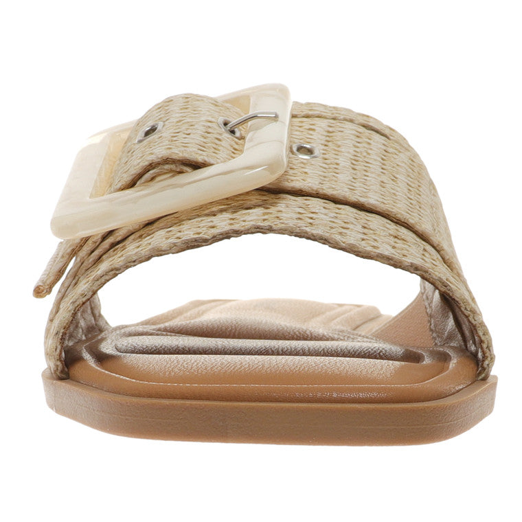 Casual Sandalen met Gesp Natuurlijke Kleur 1