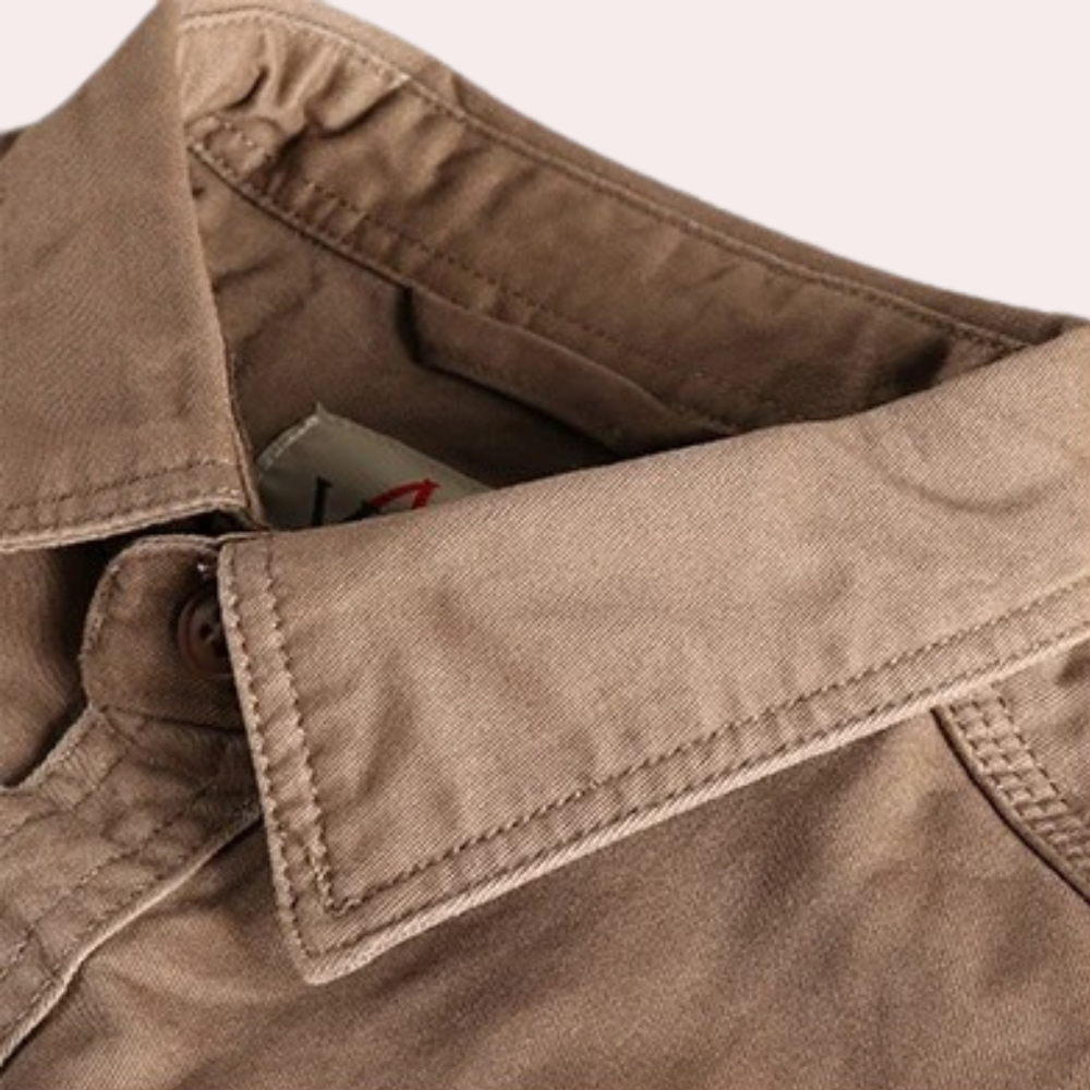 Casual overhemd met lange mouwen voor heren 4