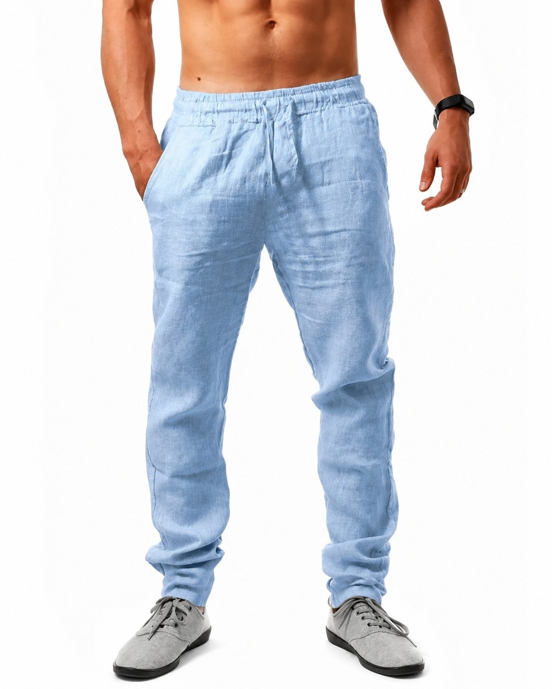 Heren Broeken Casual Stijl Lichtgewicht en Ademend