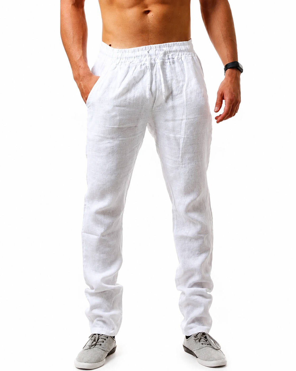 Heren Broeken Casual Stijl Lichtgewicht en Ademend