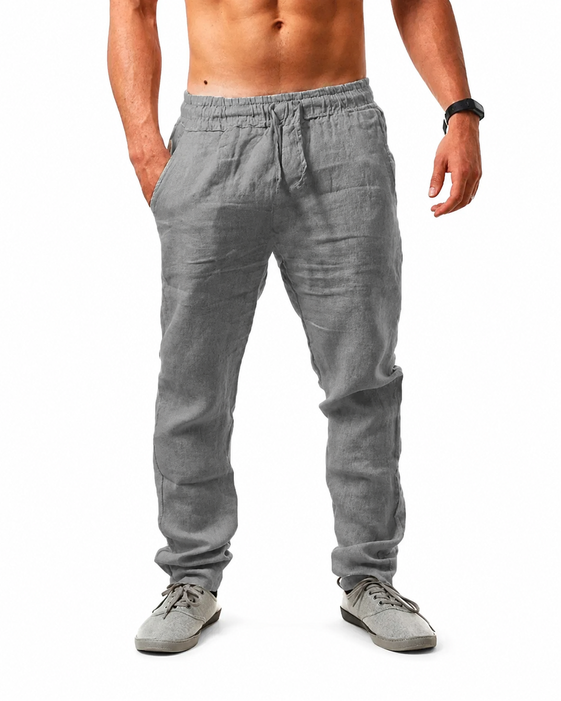 Heren Broeken Casual Stijl Lichtgewicht en Ademend