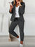 Variant image for Dames Blazer en Broek Set Elegante Stijl Luxe Materialen-23