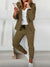 Dames Blazer en Broek Set Elegante Stijl Luxe Materialen-1