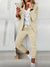 Variant image for Dames Blazer en Broek Set Elegante Stijl Luxe Materialen-3