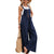 Variant image for Dames Jumpsuit Luchtig Zomerstijl Katoen-Linnen Mix-17