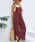 Variant image for Dames Jumpsuit Luchtig Zomerstijl Katoen-Linnen Mix-9