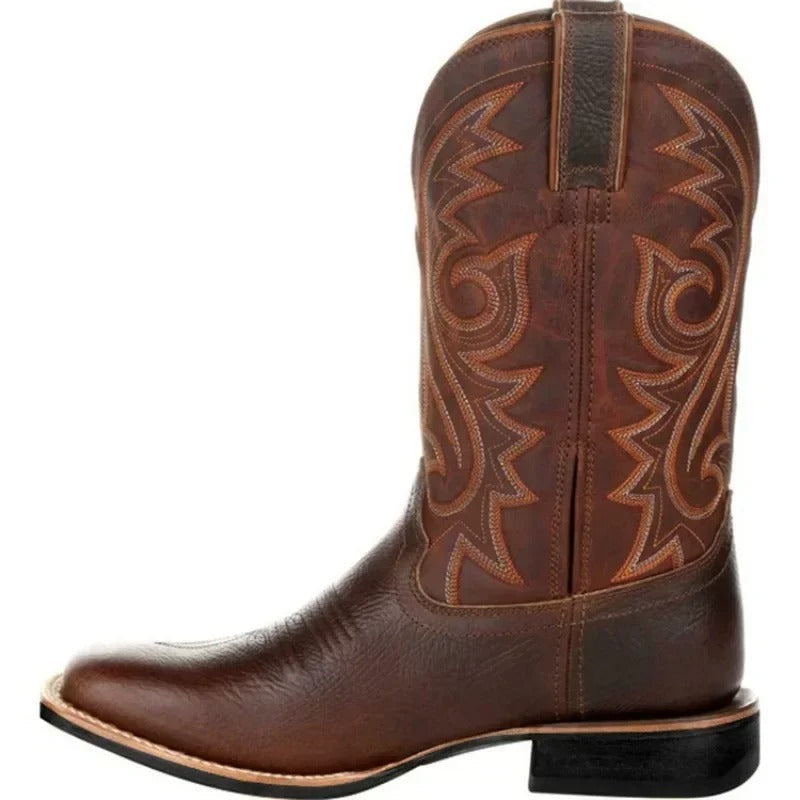 Cowboy leren laarzen voor heren 3