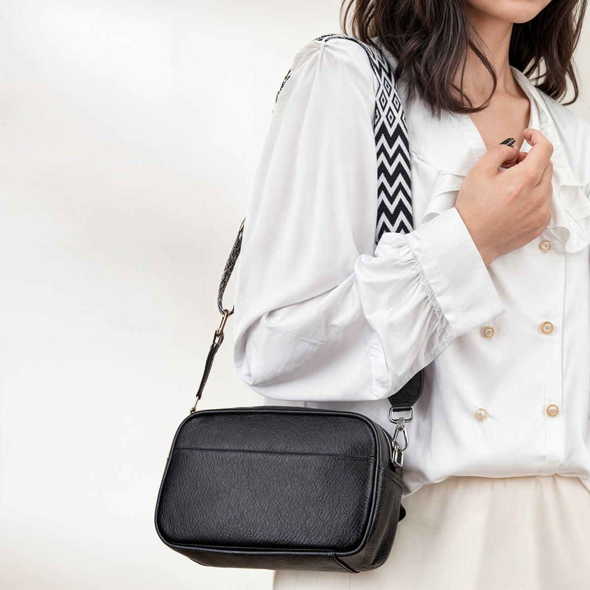 Crossbodytas van hoogwaardig kunstleer 7