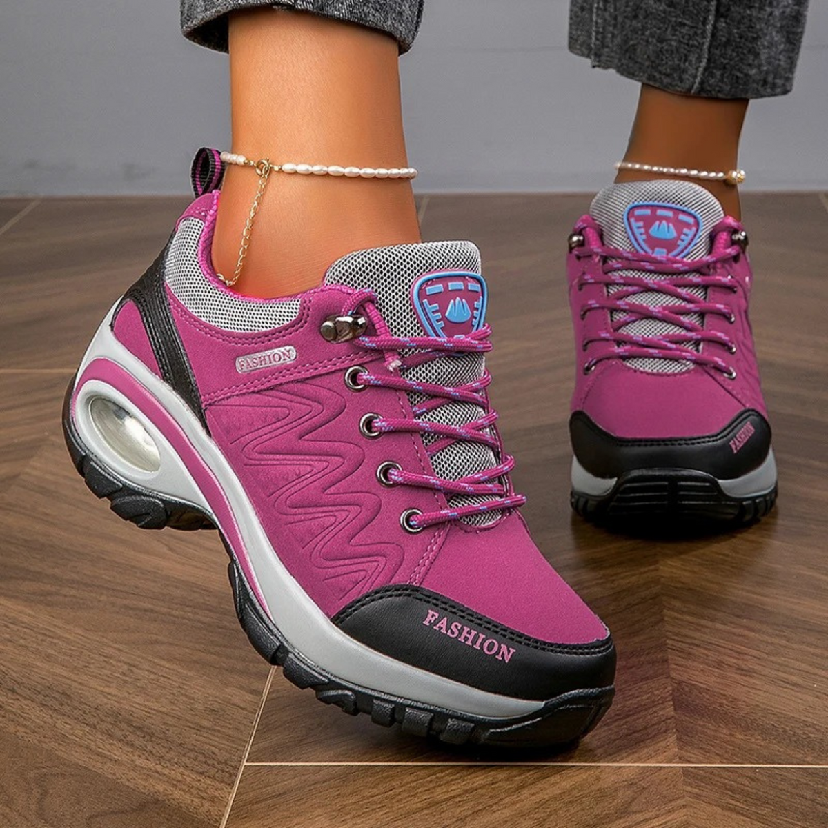 Dames Wandelschoenen met Waterdicht Design