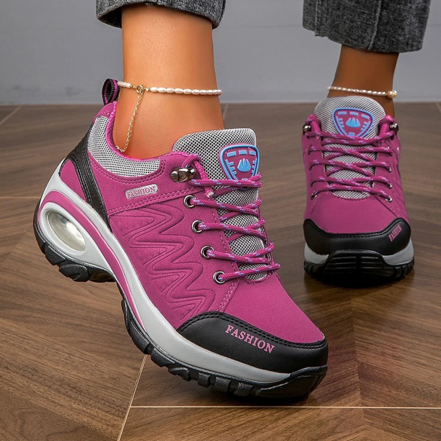 Dames Wandelschoenen met Waterdicht Design
