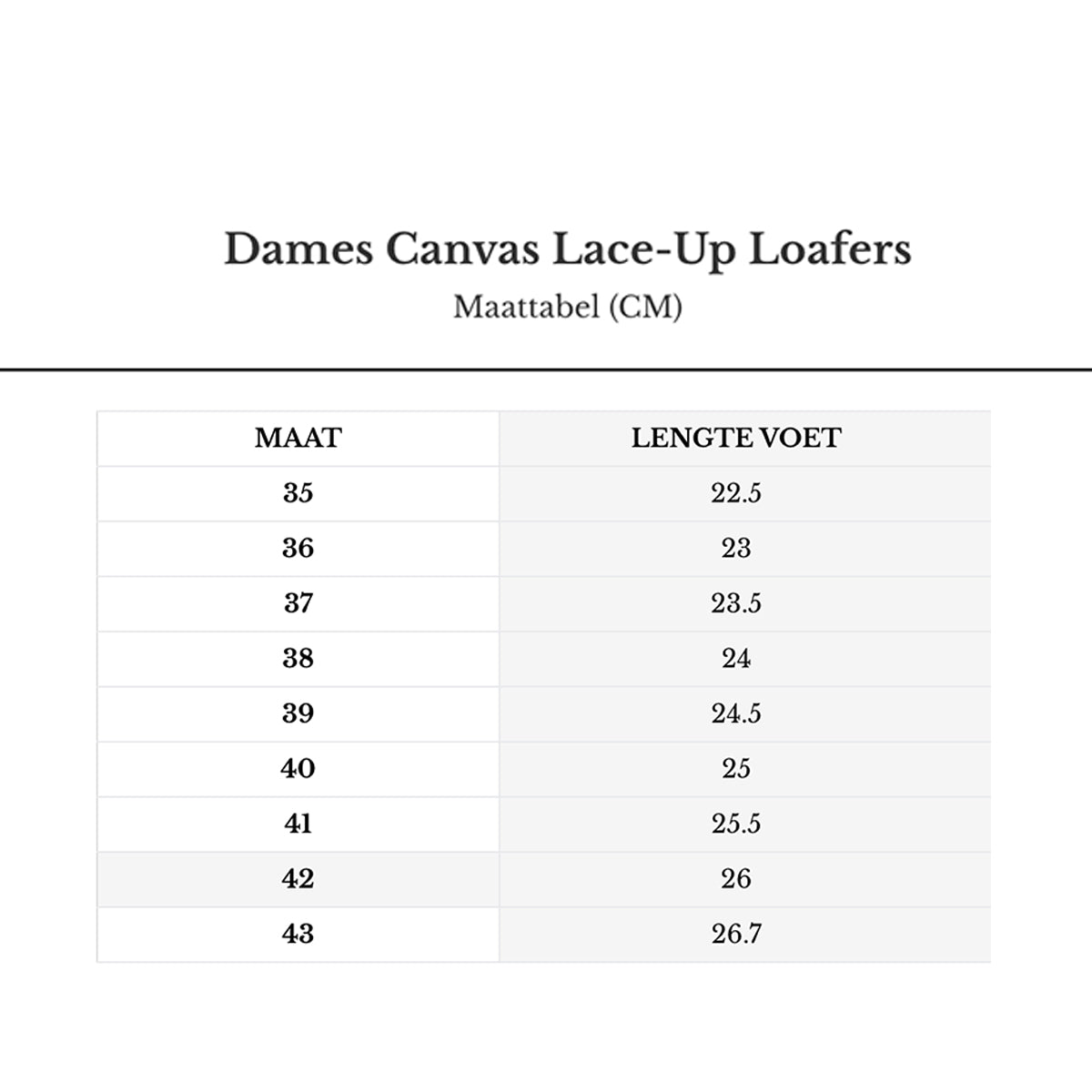 Dames Canvas Lace-Up Loafers