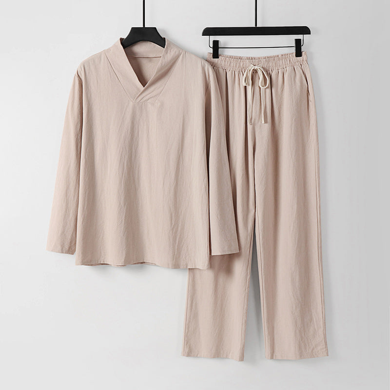 Dames 2-delige Set Met Luchtige Top en Broek 2