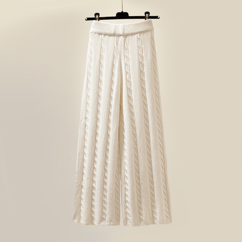 Dames 3-delige Winterset Met Trui, Broek en Vest 3