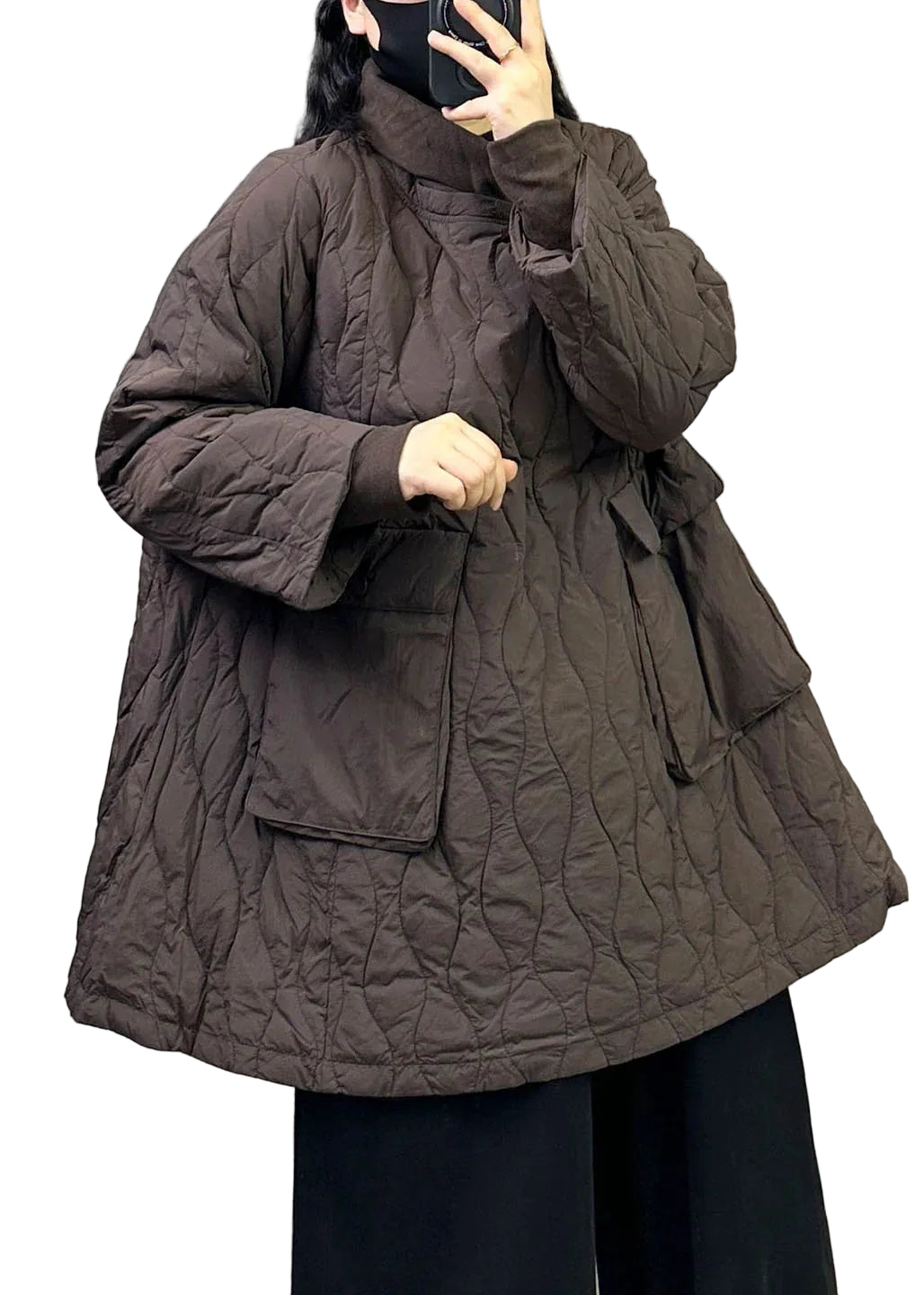 Dames A-lijn Trui Losvallend Wintermodel 0