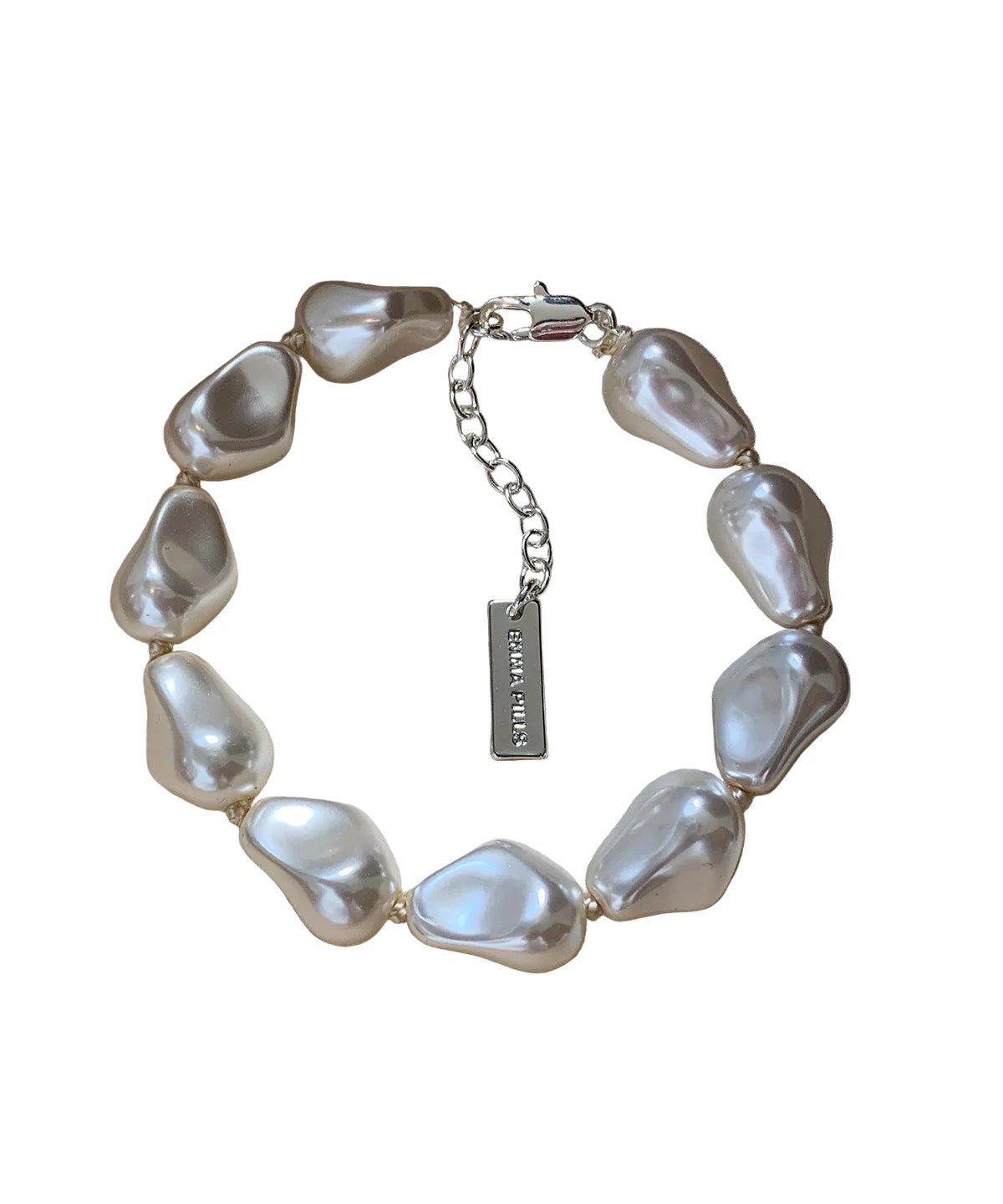 Dames Armband Asymmetrisch Parelbedel 4