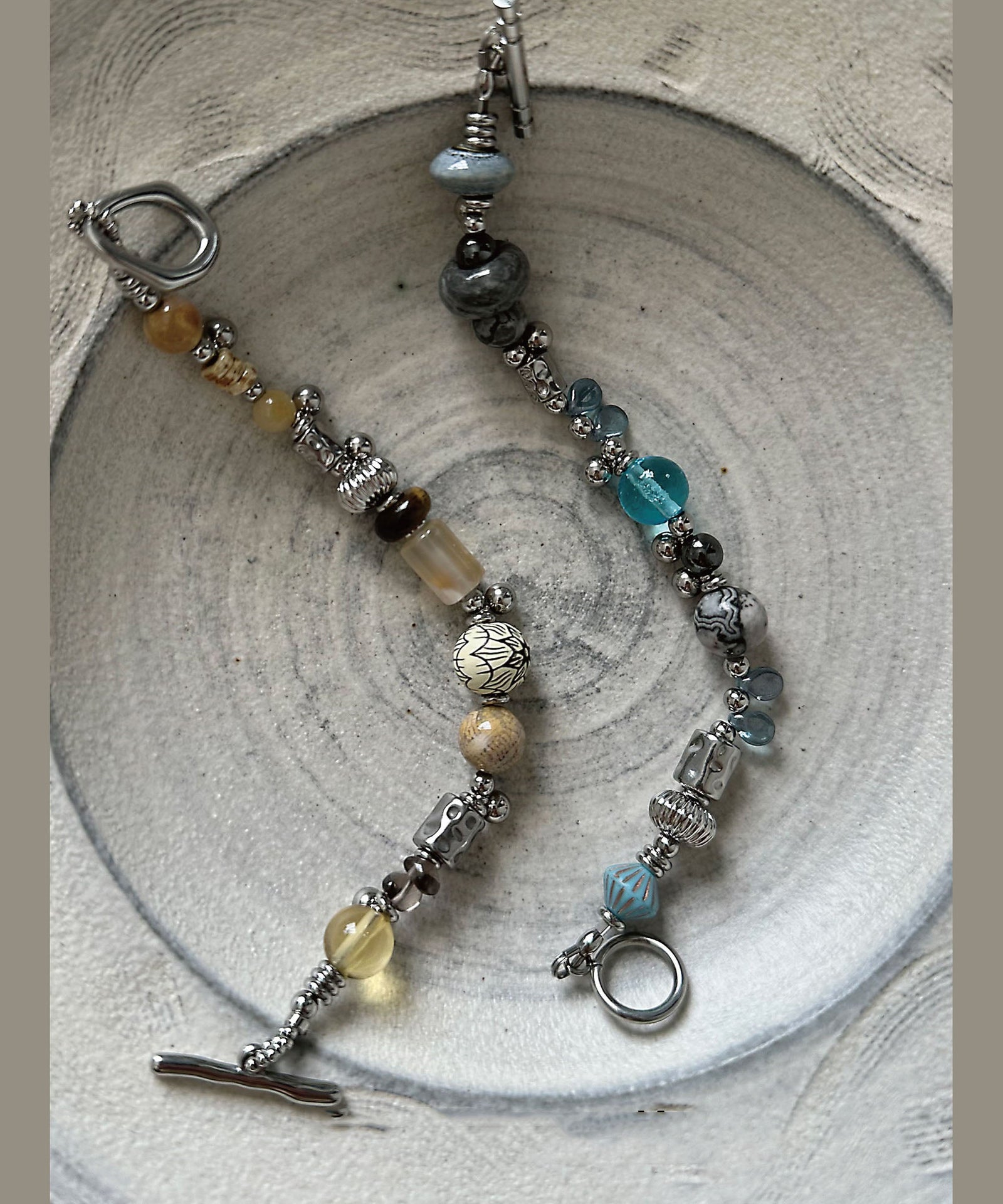 Dames Armband Boheemse Stijl Kleurgeblokkeerd Handgemaakt 2