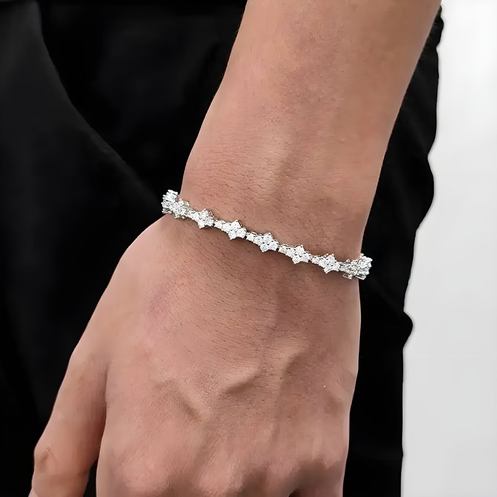 Dames Armband Geometrisch Bloemblaadje Stijlvol Accessoire 0