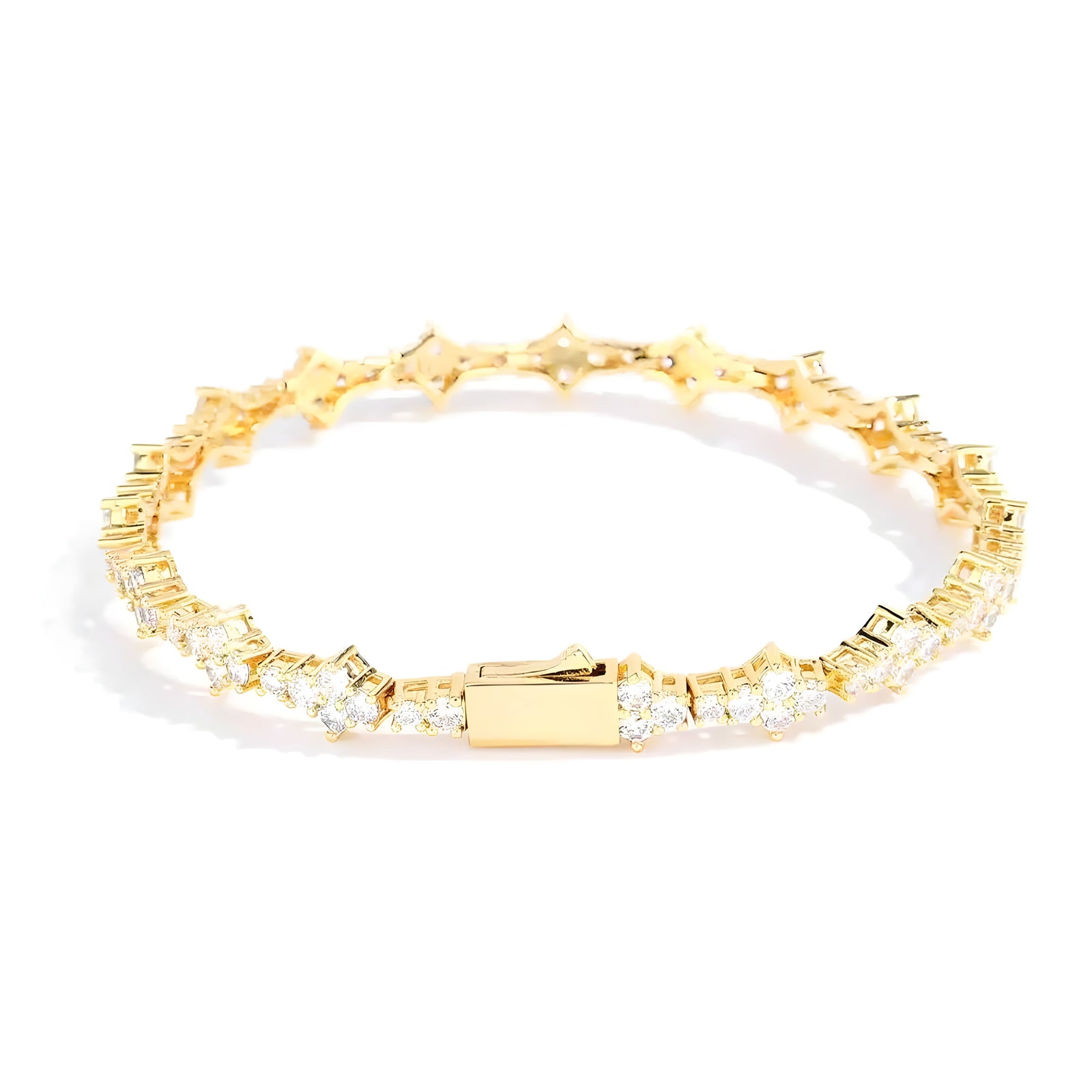 Dames Armband Geometrisch Bloemblaadje Stijlvol Accessoire 4