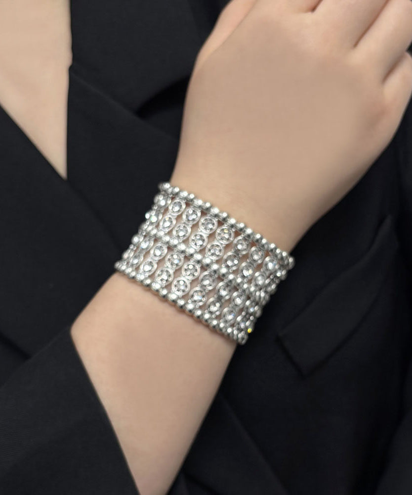 Dames Armband Hollow Out Met Zirkoon Accent 0