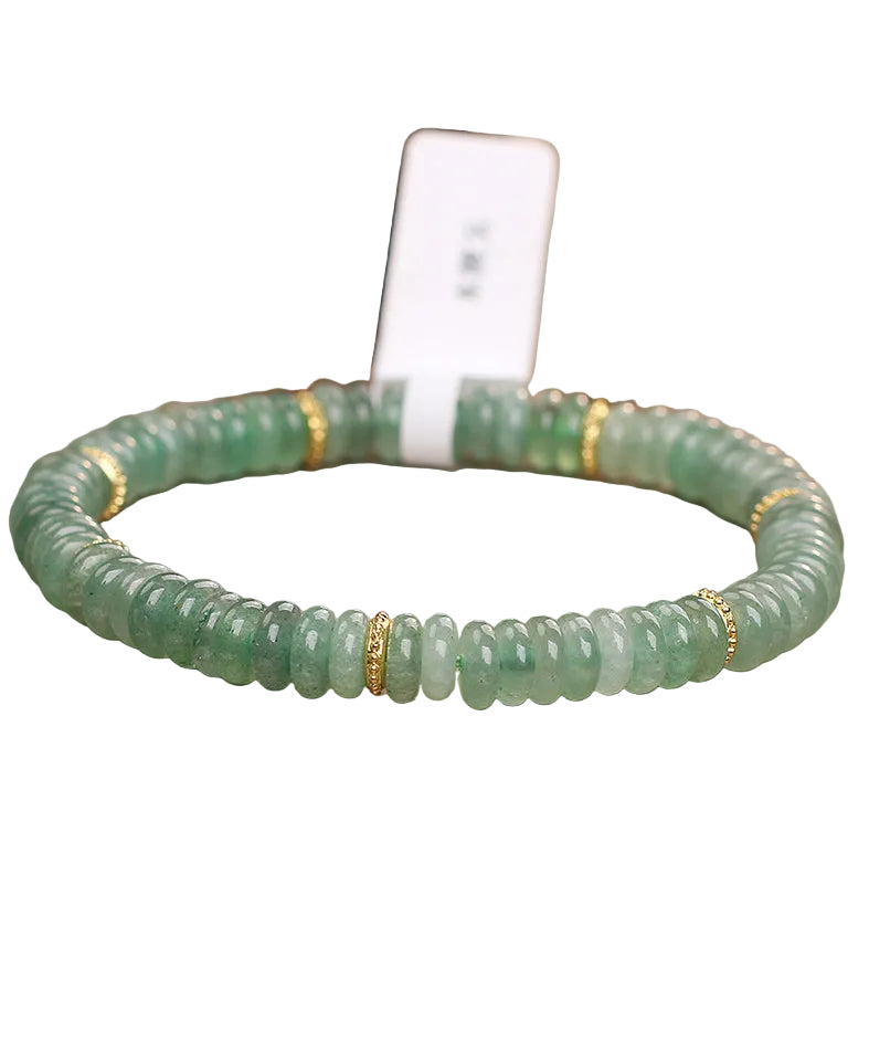 Dames Armband Jade Abacus Stijlvol 0