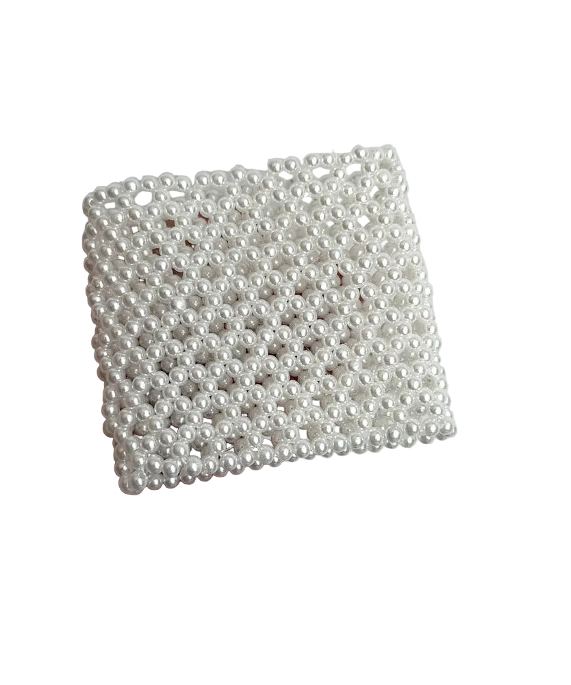 Dames Armband Met Geweven Parel Kralen Elastische Stijl 4