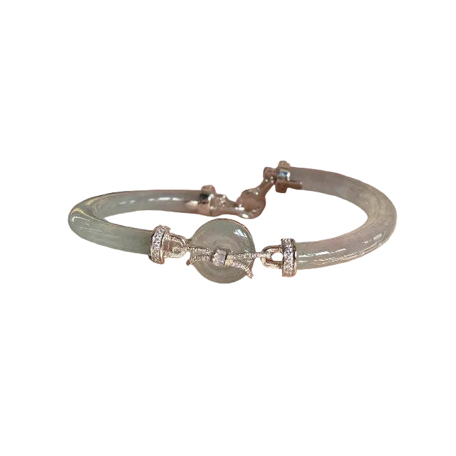 Dames Armband Met Jade Inlegstijl 0