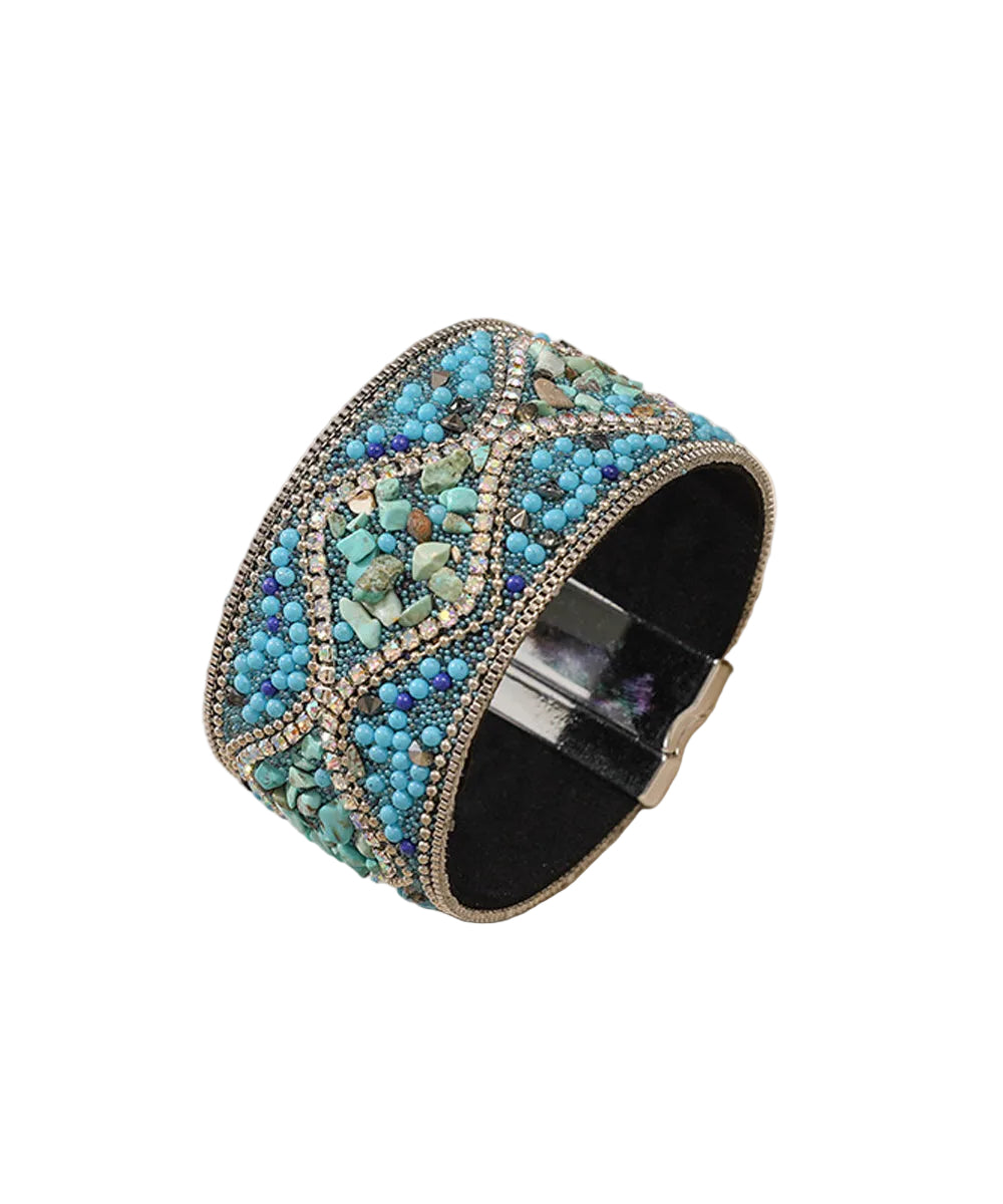 Dames Armband Retro Stijl Rijstparel Design 0