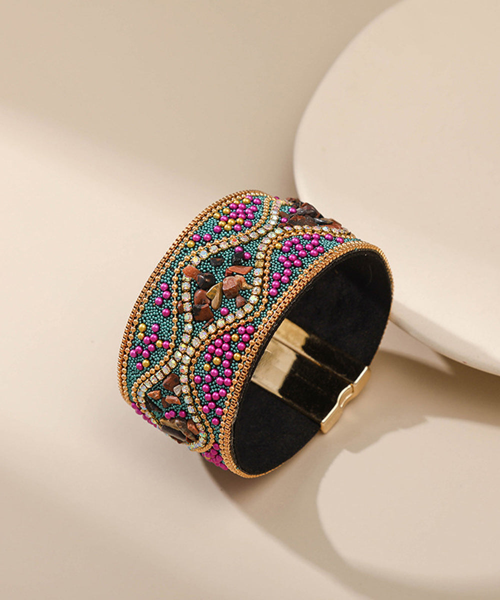 Dames Armband Retro Stijl Rijstparel Design 2