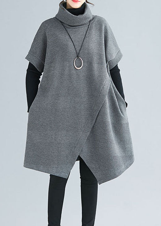 Dames Asymmetrische Jurk met Col 2