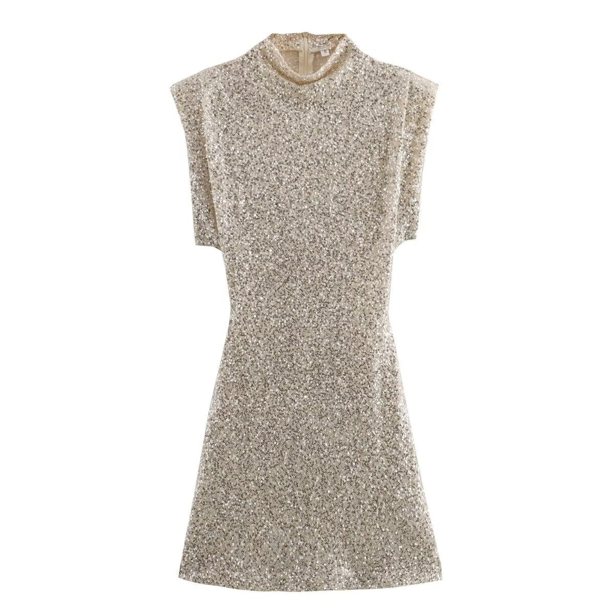 Dames Avondjurk Met Pailletten, Chic Ontwerp Voor Gala's En Feestjes 4