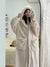 Dames Badjas Fleece Comfortabel en Warm 1