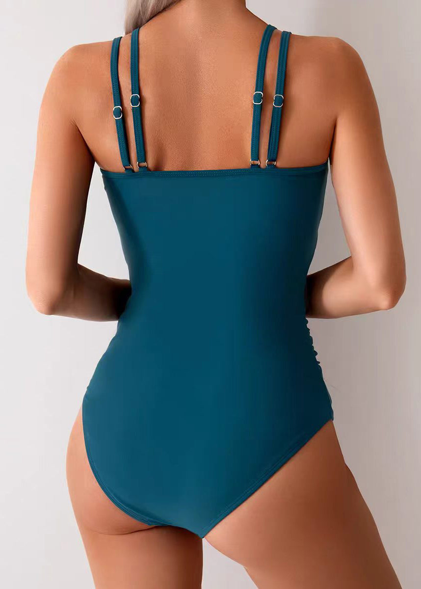Dames Badpak Patchwork Mesh Design 3
