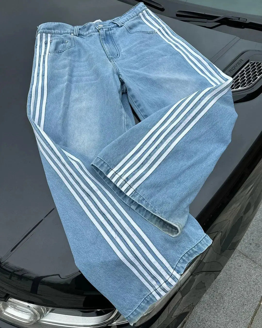 Dames Baggy Jeans Hoge Taille 4