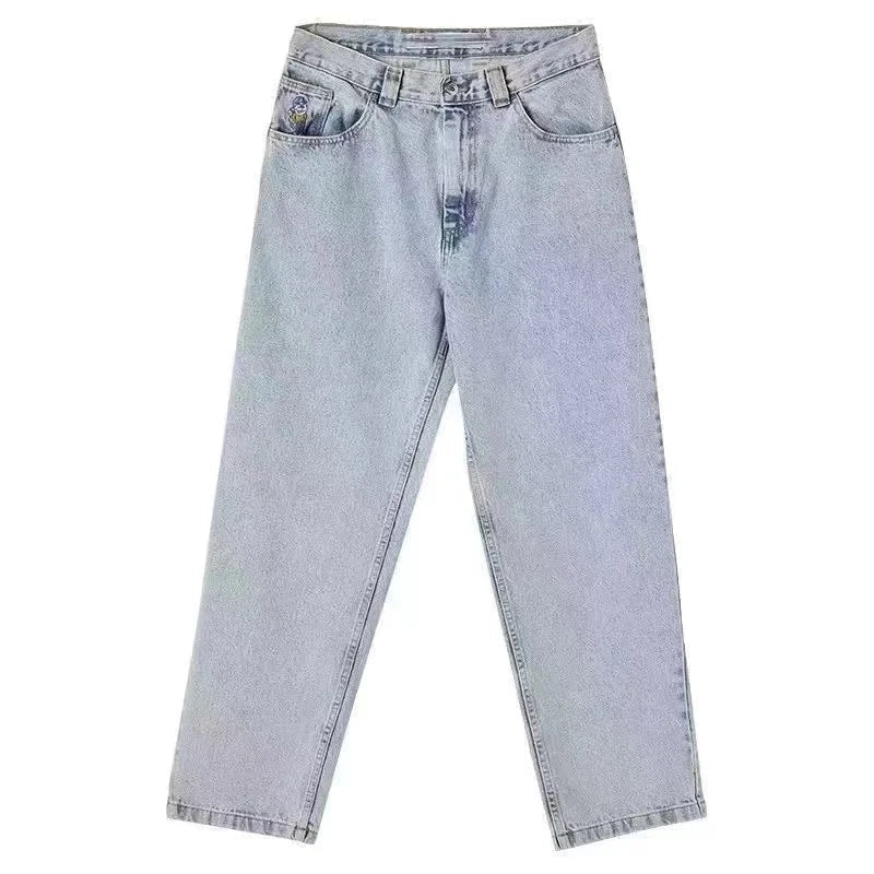 Dames Baggy Jeans Wijd Denim Casual Pasvorm 10