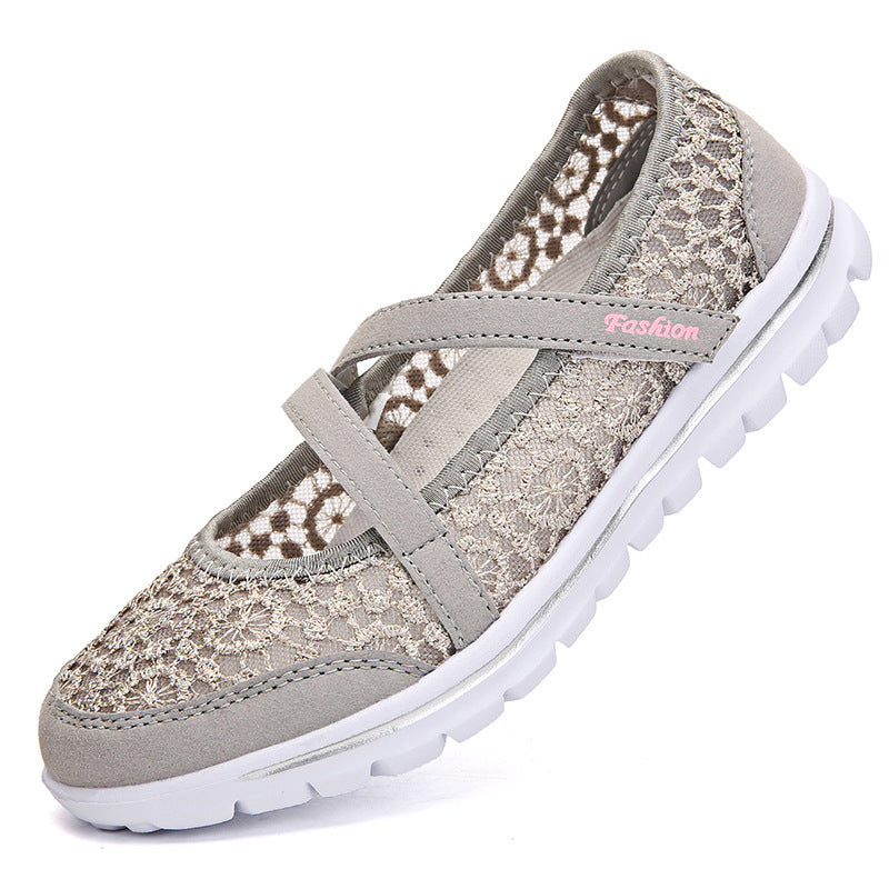 Dames Ballerina Schoenen Met Elastische Bandjes Elegant 3