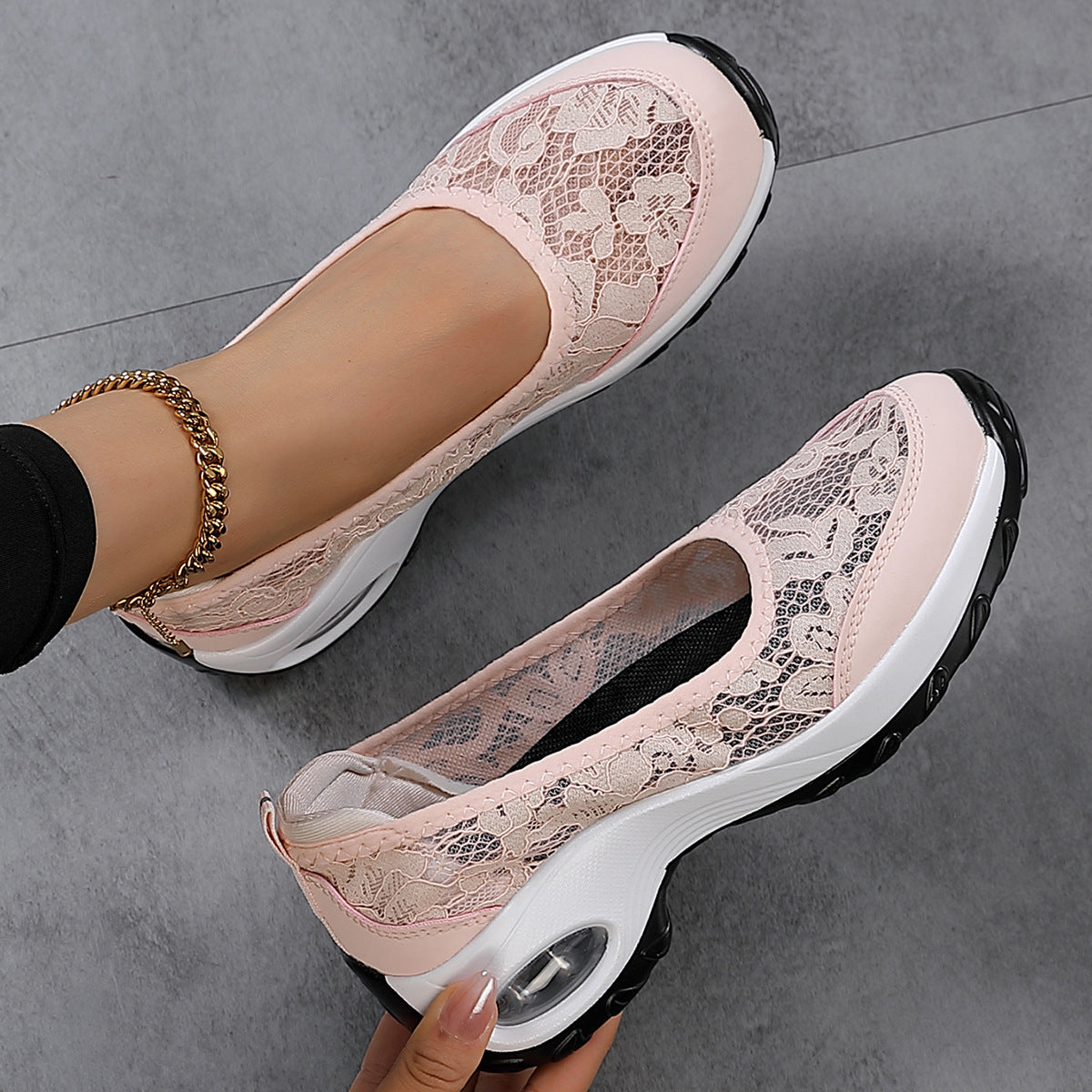 Dames Ballerina's Ademend Ontwerp Casual Stijl 3