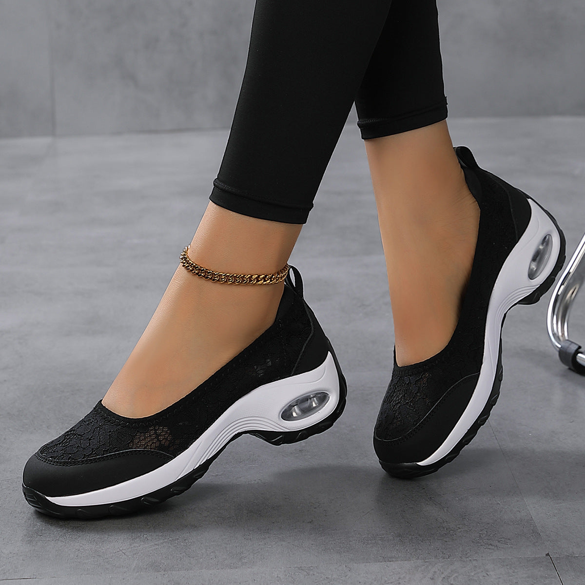 Dames Ballerina's Ademend Ontwerp Casual Stijl 4
