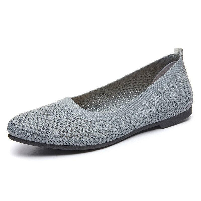 Dames Ballerina's Grijs Stijlvol 0